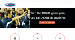 Desktop Screenshot of infrontsports.com.au